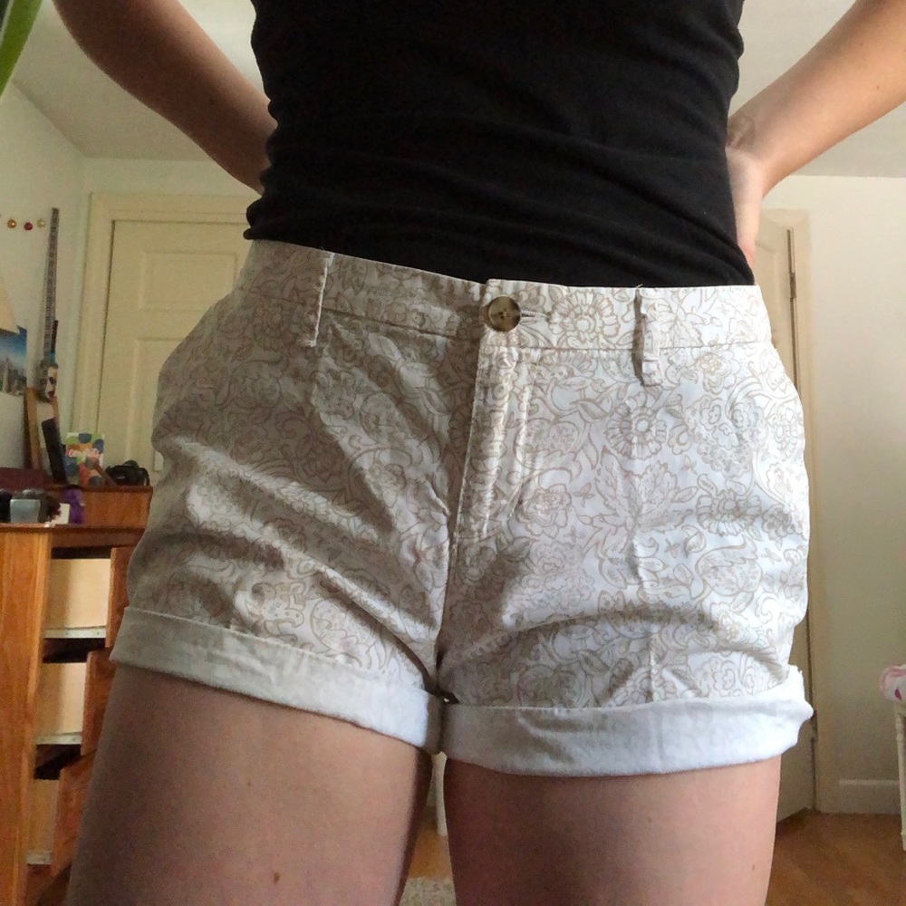 old navy patterned shorts